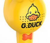 Zestaw Karaoke dla Dzieci Kaczor Duck - Mikrofon Bluetooth + 100 Polskich Piosenek Dla Dzieci na Karcie TF (16 GB)